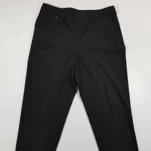Talbots Petites Stretch Black Pants 12P